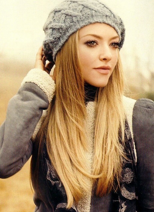Picture of Amanda Seyfried - long sleek ombre hair for winter / tumblr ...